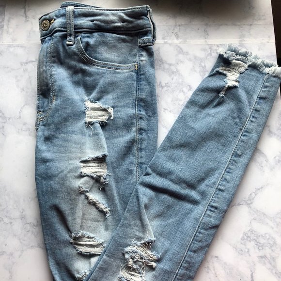 High-Rise Super Skinny Ripped Jeans - Picture 5 of 5